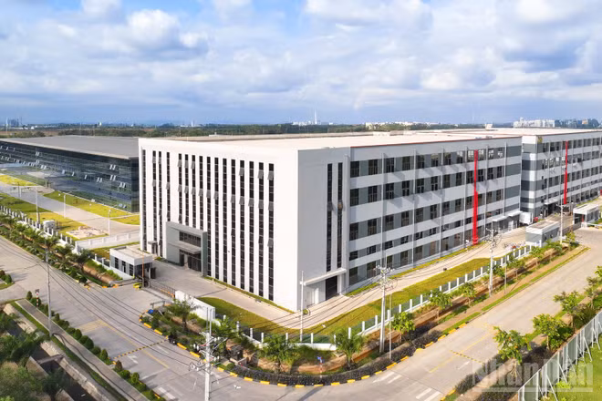 Một nhà máy ở Khu công nghiệp công nghệ cao Long Thành.