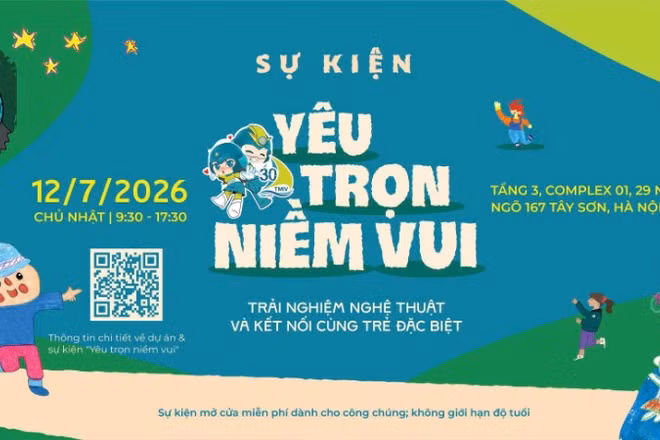 Từ lớp học nghệ thuật đến hành trình tự tin hòa nhập của trẻ tự kỷ
