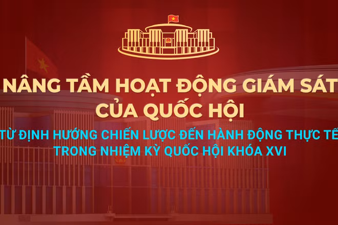 Diễn đàn của Quốc hội về hoạt động giám sát năm 2026 có chủ đề “Nâng tầm hoạt động giám sát của Quốc hội: Từ định hướng chiến lược đến hành động thực tế trong nhiệm kỳ Quốc hội khóa XVI”. (Ảnh: Mạnh Cường)