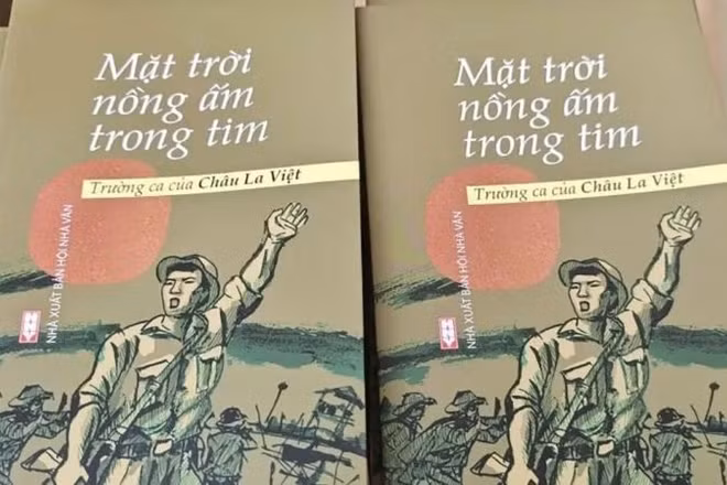 Tập trường ca "Mặt trời nồng ấm trong tim" của nhà văn Châu La Việt.