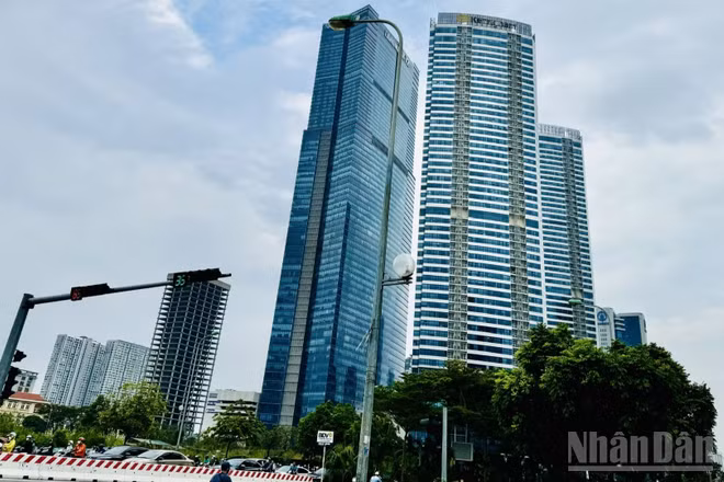 Thị trường nhà ở Hà Nội đang mở ra nhiều cơ hội gắn với nhu cầu ở thực. (Ảnh: HNV)