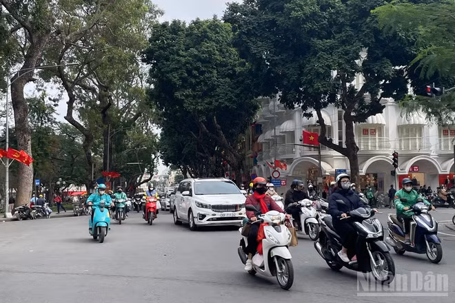 Dự báo khu vực Hà Nội có mưa nhỏ vài nơi, trời rét. (Ảnh minh họa: Đ.T)