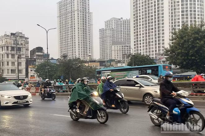 Dự báo khu vực Hà Nội có mưa nhỏ rải rác, trời rét đậm. (Ảnh minh họa: Đ.T)