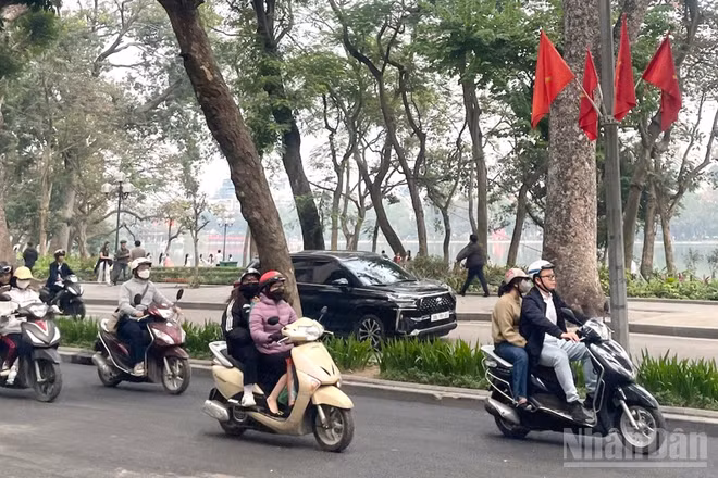 Dự báo khu vực Hà Nội có lúc có mưa nhẹ, trời rét. (Ảnh minh họa: Đ.T)