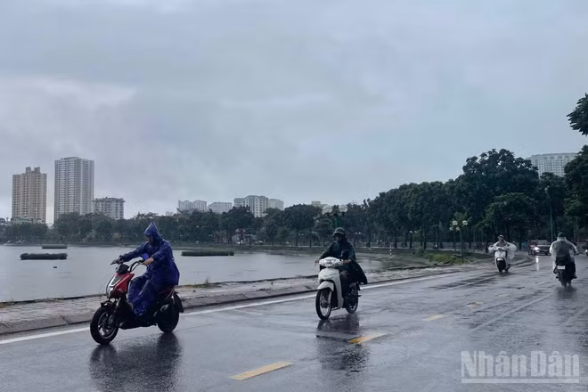 Khu vực Hà Nội nhiều mây, có mưa to đến rất to. (Ảnh minh họa: Đ.T)