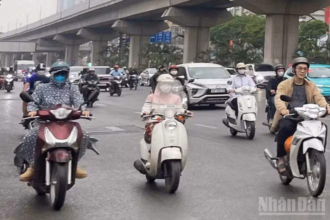 Dự báo khu vực Hà Nội nhiều mây, có mưa vài nơi. (Ảnh minh họa: Đ.T)