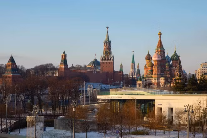 Thủ đô Moscow của Nga. Ảnh: Tân Hoa xã
