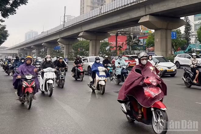 Dự báo khu vực Hà Nội nhiều mây, sáng có lúc có mưa rào và dông. (Ảnh minh họa: Đ.T)