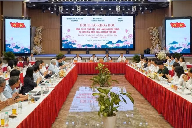 Quang cảnh hội thảo.