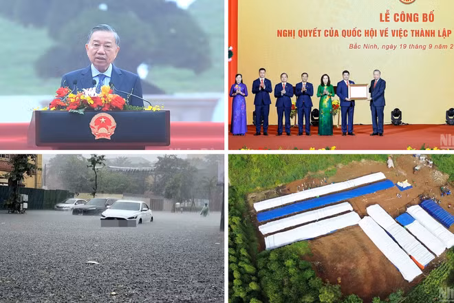Tin nổi bật ngày 19/9: Tổng Bí thư, Chủ tịch nước Tô Lâm dự Lễ kỷ niệm 72 năm Ngày Bác Hồ về thăm Đền Hùng; công bố Nghị quyết của Quốc hội về thành lập thành phố Bắc Ninh