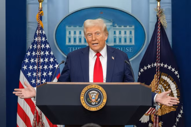 Tổng thống Mỹ Donald Trump. (Ảnh: THX/TTXVN)