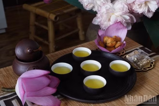 Hà Nội sẽ giới thiệu nhiều đồ uống đặc sắc, nổi bật trong đó có trà sen Tây Hồ.