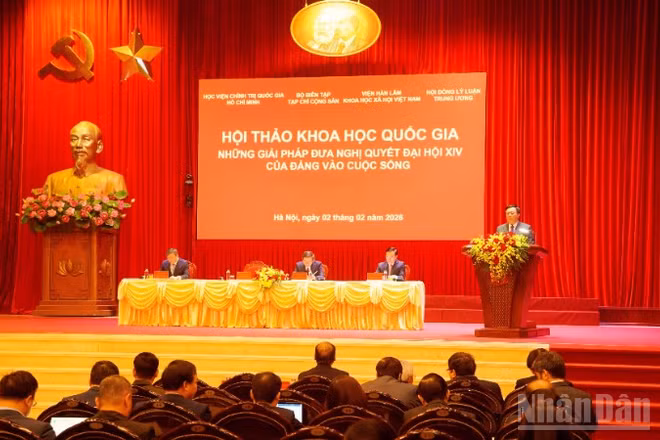 Quang cảnh hội thảo.