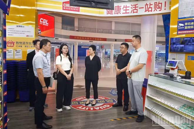 Trung Quốc là một trong những thị trường có hệ sinh thái thương mại điện tử xuyên biên giới phát triển mạnh. (Ảnh: Cục Thương mại điện tử)