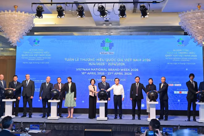 Chính thức khai mạc Tuần lễ Thương hiệu Quốc gia Việt Nam 2026.
