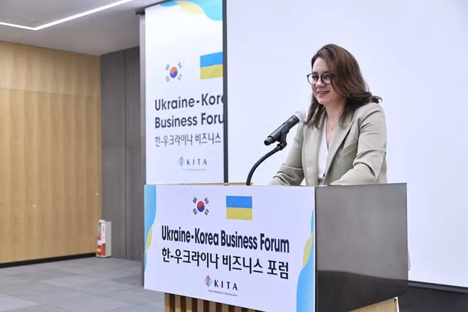 Bà Yulia Svyrydenko. (Ảnh tư liệu: Yonhap/TTXVN)