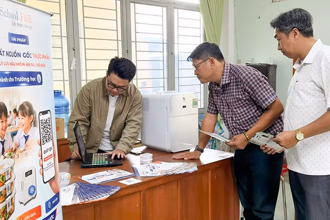 Giải pháp truy xuất nguồn gốc dành cho học đường. 