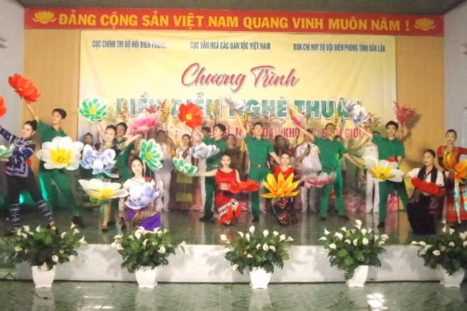 Một tiết mục đặc sắc tại chương trình.