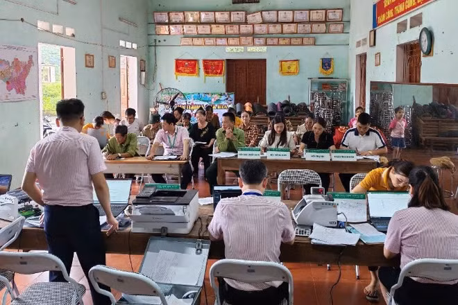 Điểm giao dịch Ngân hàng Chính sách xã hội Thái Nguyên.