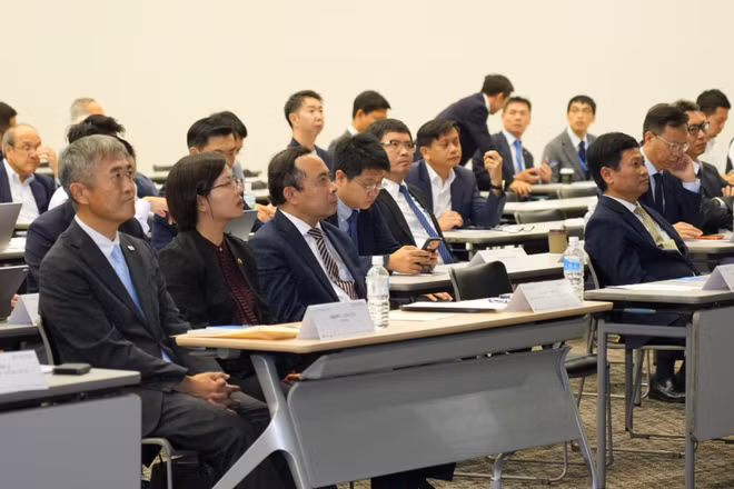 Diễn đàn công nghệ số Việt Nam-Nhật Bản 2026 với chủ đề “Cộng hưởng số Việt-Nhật: Đồng sáng tạo tương lai với trí tuệ nhân tạo và công nghệ chuyên sâu”. (Ảnh: Ban tổ chức)