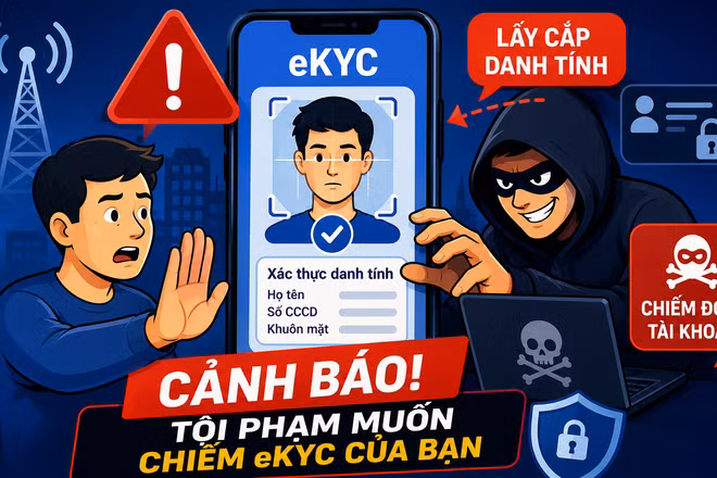 Khi “mất danh tính” đáng sợ hơn mất mã OTP