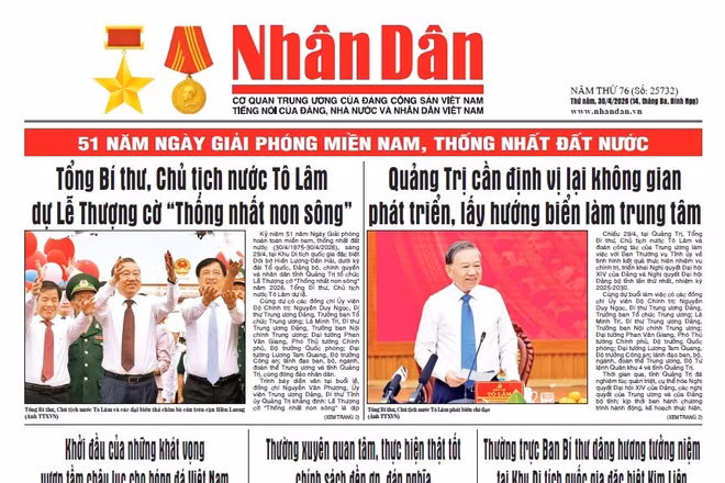 Báo Nhân Dân số 25732