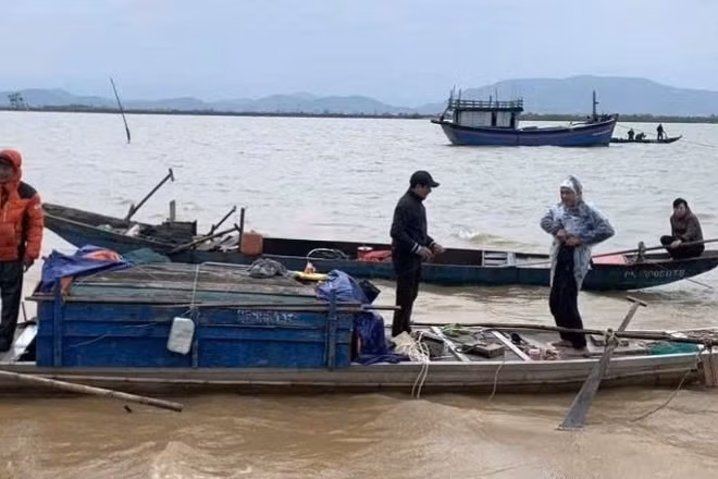 Vị trí tìm kiếm được người đàn ông mất tích do lật thuyền trên sông Gianh