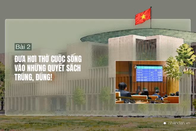 Bài 2: Đưa hơi thở cuộc sống vào những quyết sách trúng, đúng