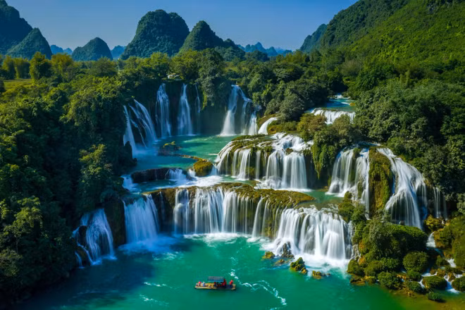 Triển lãm giới thiệu và quảng bá những giá trị tiêu biểu của di sản văn hóa, thiên nhiên và du lịch Việt Nam. (Ảnh: Ban Tổ chức)