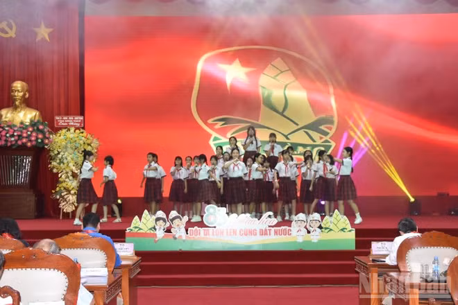 Đoàn viên, đội viên của tỉnh Đồng Tháp có nhiều cống hiến cho tỉnh Đồng Tháp.