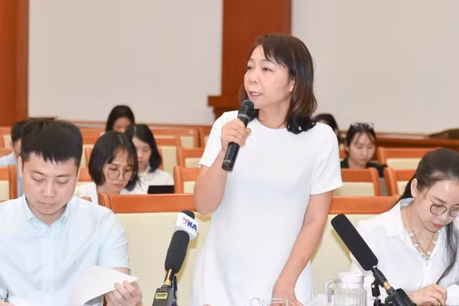 Bà Phạm Thu Phương, Phó Cục trưởng Cục Quản lý, giám sát bảo hiểm (Bộ Tài chính).