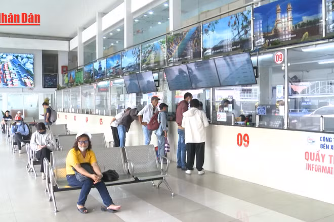 [Video] Hành khách qua các bến xe của TP Hồ Chí Minh dự báo tăng 6%
