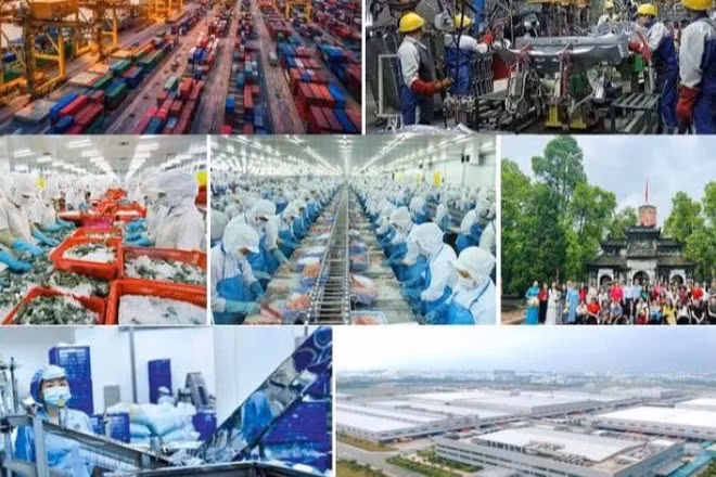 Các nhóm động lực tăng trưởng kinh tế nước ta đến từ sự dịch chuyển chuỗi cung ứng, khoa học công nghệ, đổi mới sáng tạo... (Ảnh: PV)
