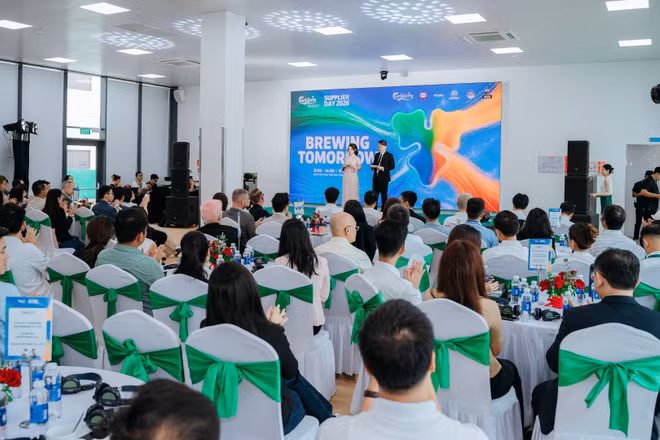 Ngày hội đối tác cung ứng của Carlsberg Việt Nam quy tụ các đối tác trên toàn chuỗi giá trị, cùng hướng tới một tương lai bền vững hơn. (Ảnh: Ban tổ chức)