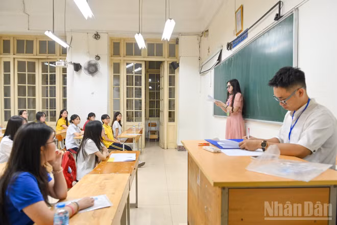Kỳ thi vào lớp 10 công lập năm học 2026-2027 của Hà Nội (Ảnh: THẾ ĐẠI)