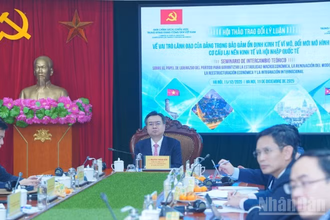 Quang cảnh hội thảo. 