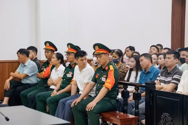 Bị cáo tại phiên phúc thẩm sáng 29/6.