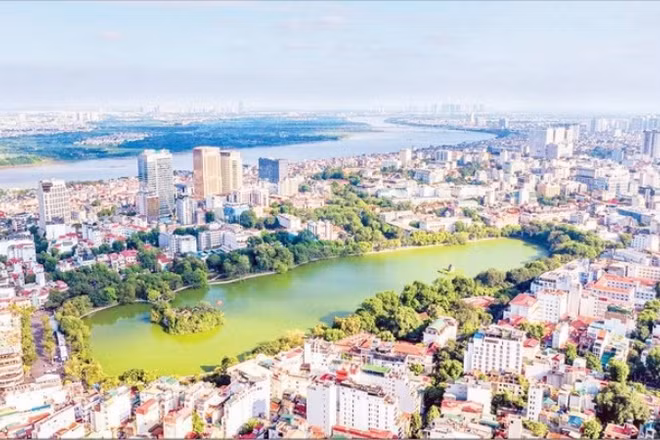 Quy hoạch có tầm nhìn 100 năm sẽ tạo nền tảng cho Thủ đô Hà Nội phát triển bền vững. (Ảnh: ĐĂNG QUANG)