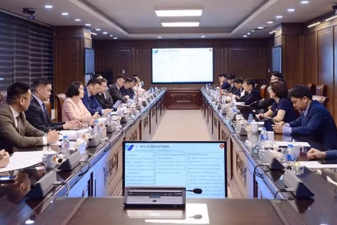 Quang cảnh hội thảo. (Ảnh: VĂN TÌNH)