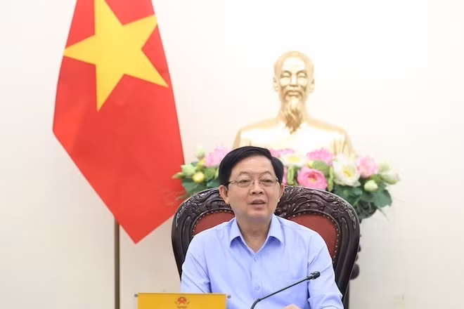 Phó Thủ tướng Hồ Quốc Dũng tại buổi làm việc với Bộ Tư pháp.