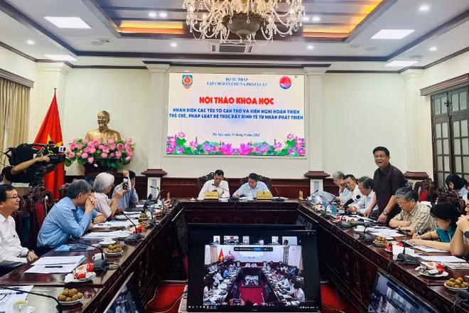 Toàn cảnh hội thảo