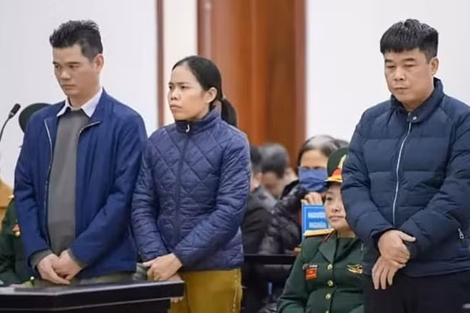 Một số bị cáo tại phiên tòa sơ thẩm hồi tháng 1/2026.