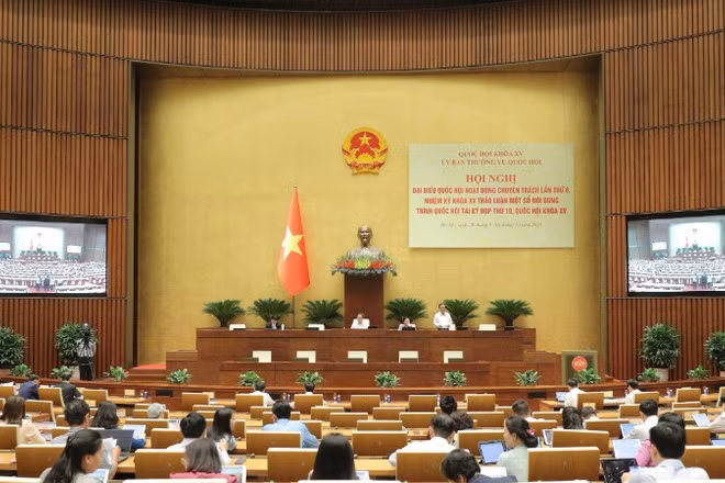 Toàn cảnh Hội nghị. (Ảnh: Cổng thông tin điện tử Quốc hội)