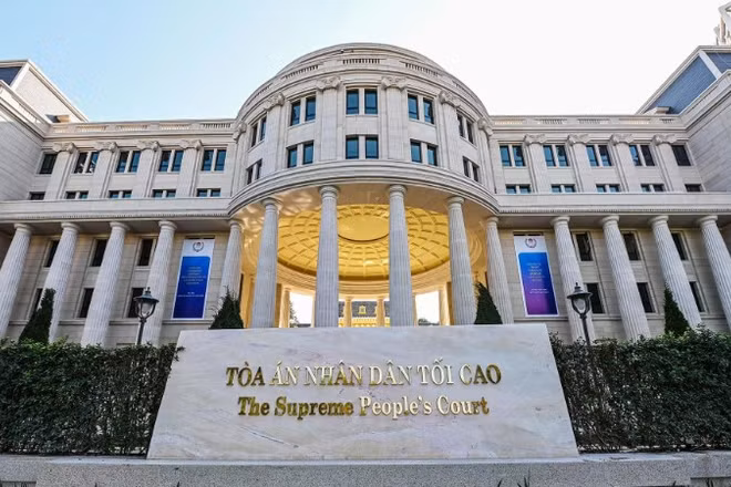 Trụ sở Tòa án nhân dân tối cao. (Ảnh: M.H)