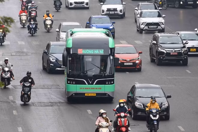 Các đơn vị của Transerco đã phục vụ nhu cầu đi lại của người dân trong dịp nghỉ Tết Dương lịch 2026.