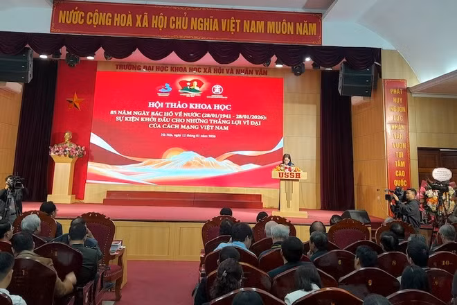 Quang cảnh hội thảo khoa học.