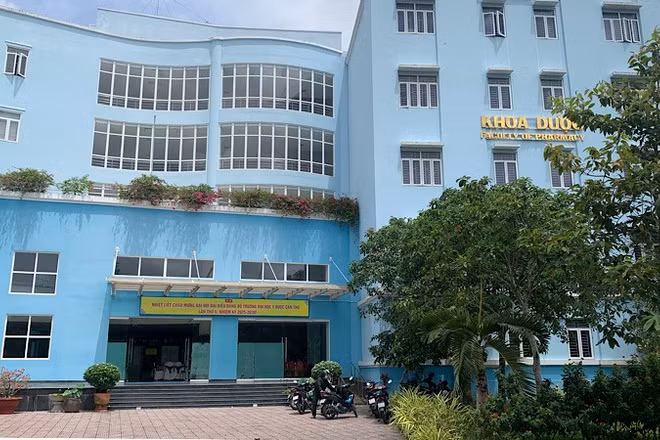 Một góc Trường Đại học Y Dược Cần Thơ.