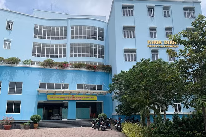 Một góc Trường đại học Y Dược Cần Thơ.
