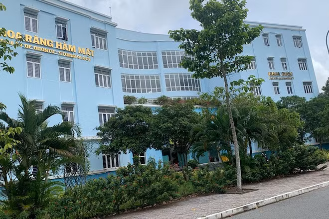 Một góc Trường đại học Y Dược Cần Thơ.