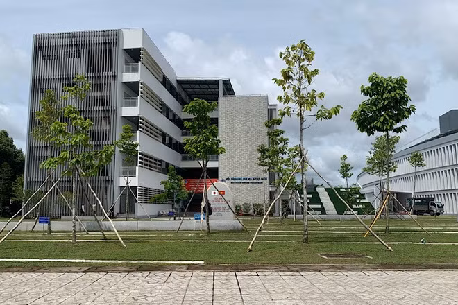 Một góc Đại học Cần Thơ.
